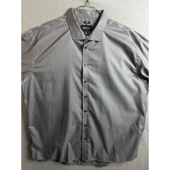 Awearness Kenneth Cole Dress Shirt Men's 20 36/37 Tall Slim Fit Non-Iron - Picture 1 of 8
